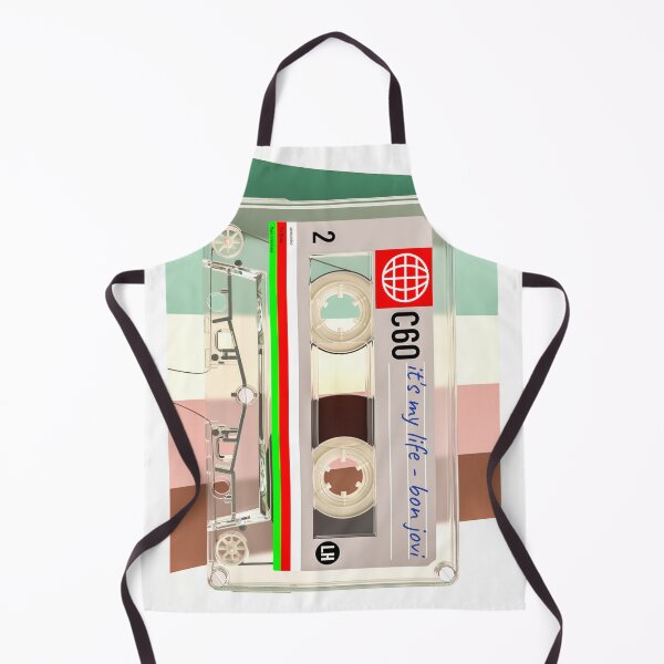 Item preview, Retro Audio Cassette Tape Its My Life Vintage 80s Rock designed and sold by piketo.