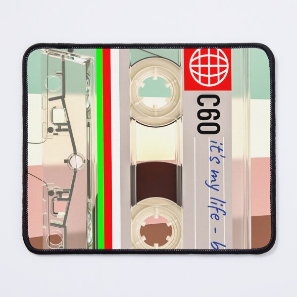 Item preview, Retro Audio Cassette Tape Its My Life Vintage 80s Rock designed and sold by piketo.