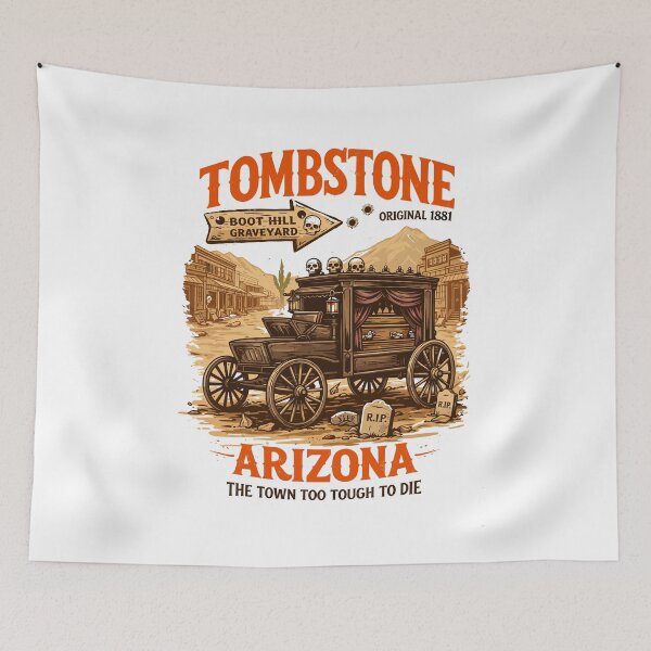 Item preview, Tombstone Arizona Boot Hill Graveyard designed and sold by Matinez Pink.