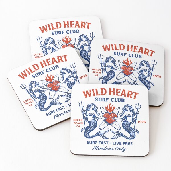 Item preview, Wild Heart Surf Club designed and sold by Matinez Pink.
