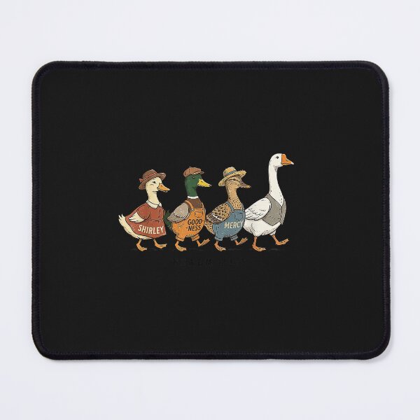 Item preview, Shirley Goodness and Mercy Goose Duck Christian Psalm 23 6 designed and sold by FrankIsabel.