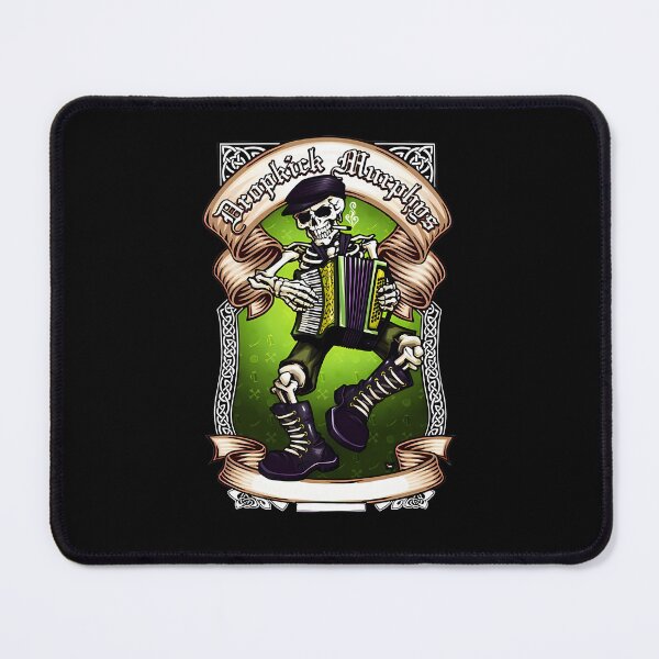 Item preview, Accordion Playing Skeleton with Flat Cap and Boots designed and sold by FashionHub005.