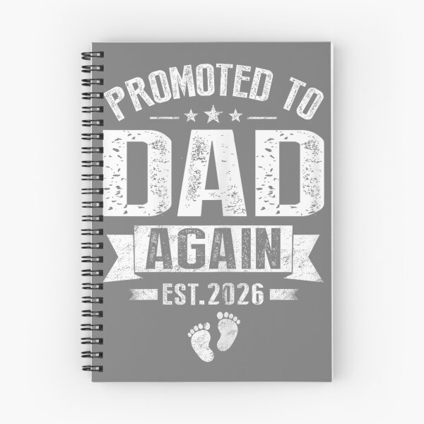 Item preview, Promoted To Dad Again Est 2026 Pregnancy Announcement designed and sold by mjohnson9.