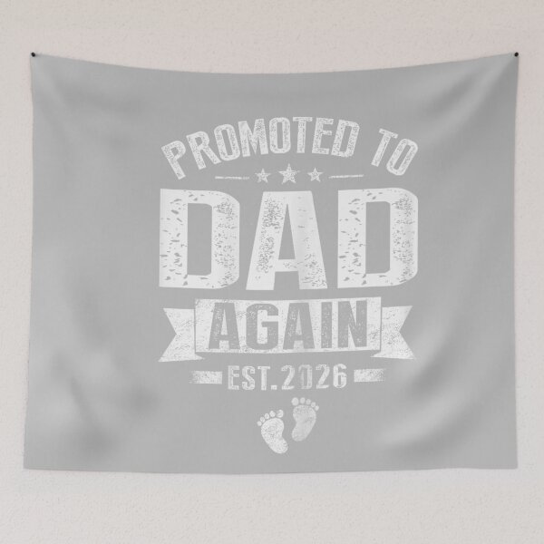 Item preview, Promoted To Dad Again Est 2026 Pregnancy Announcement designed and sold by mjohnson9.