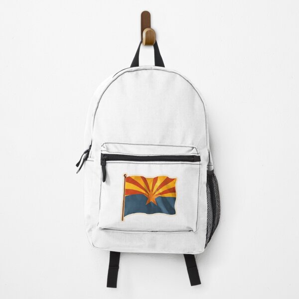 Item preview, Arizona State Flag Watercolor designed and sold by ChemicalXShop.