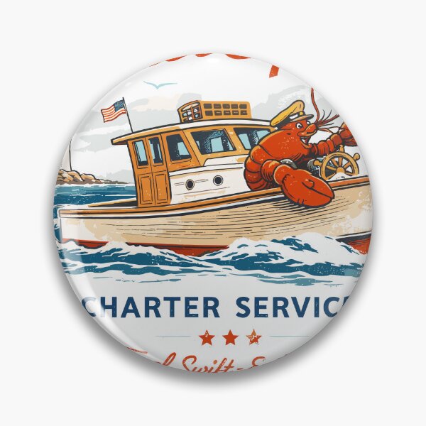 Item preview, Lobster Express Charter Service designed and sold by Matinez Pink.