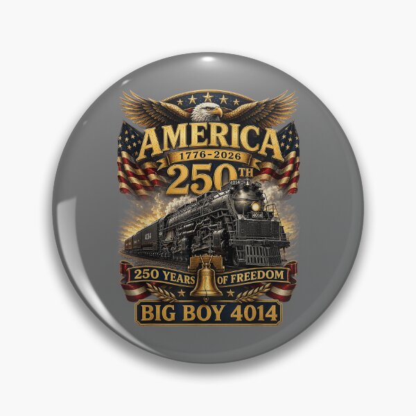 Item preview, Big Boy 4014 Train USA 250th Anniversary Patriotic American designed and sold by KristineLi.