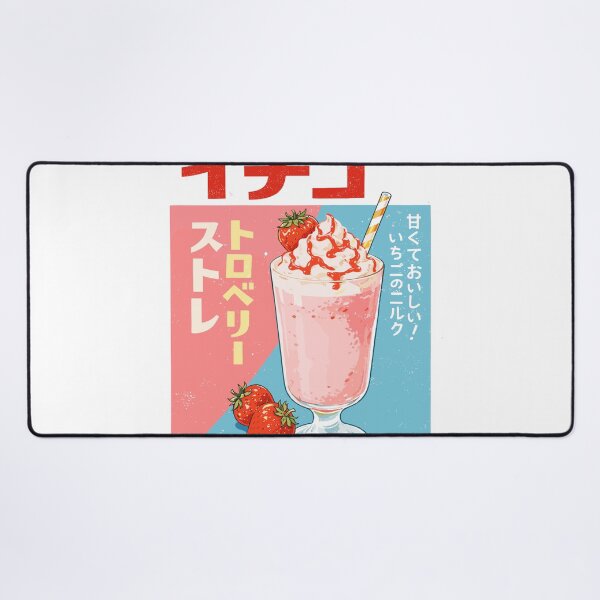 Item preview, Strawberry Milkshake Retro Japanese designed and sold by Matinez Pink.