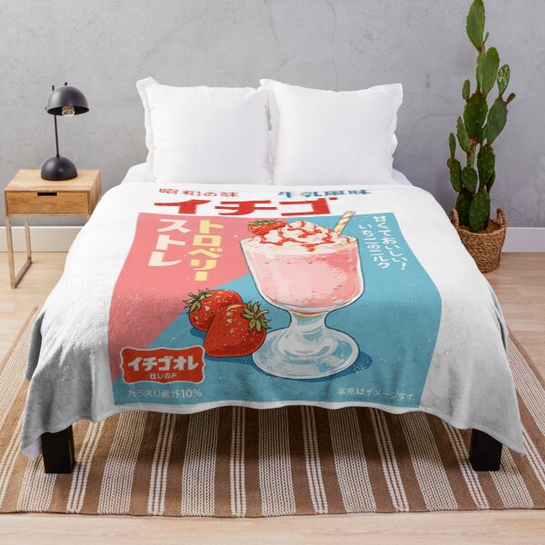 Item preview, Strawberry Milkshake Retro Japanese designed and sold by Matinez Pink.