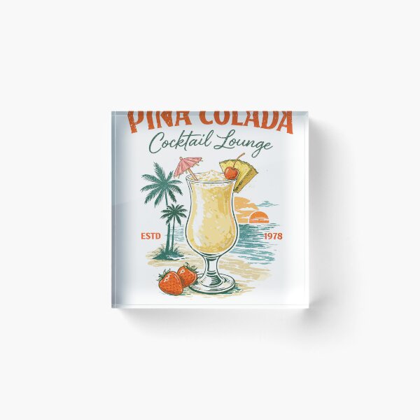 Item preview, Piña Colada Cocktail Lounge designed and sold by Matinez Pink.