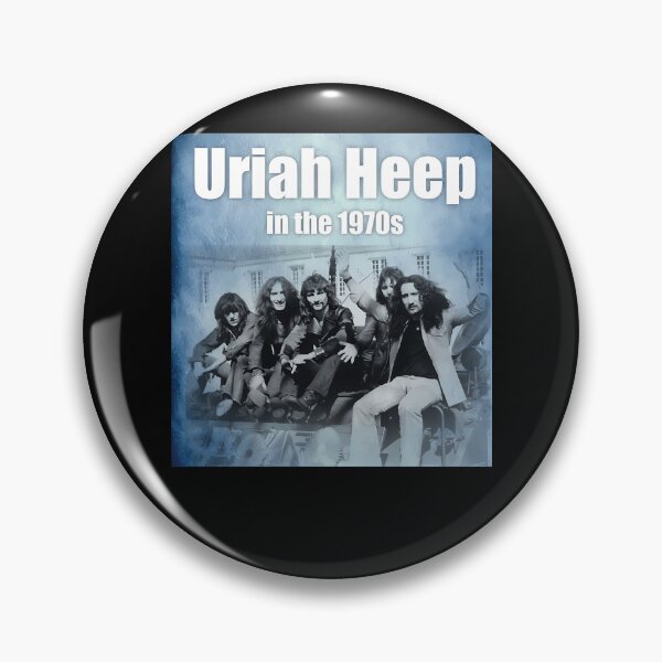 Item preview, Hard Rock Group in the 1970s Grungy Blue Monochrome designed and sold by FashionHub005.