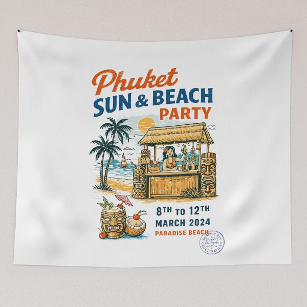 Item preview, Phuket Sun & Beach Party designed and sold by Matinez Pink.