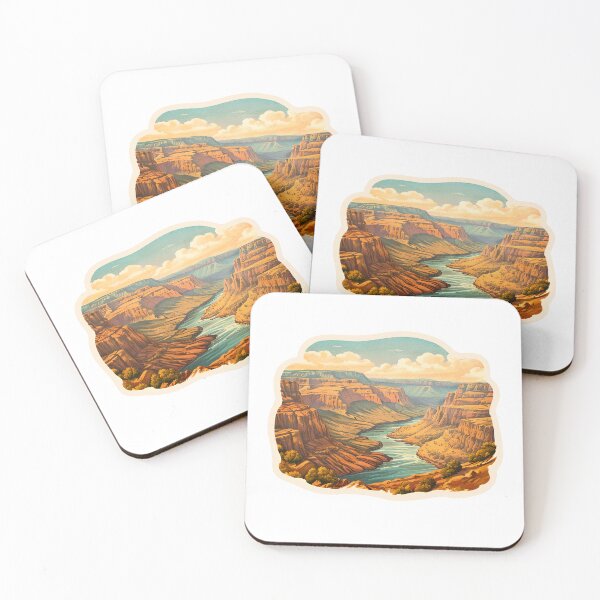 Item preview, Grand Canyon Watercolor designed and sold by ChemicalXShop.