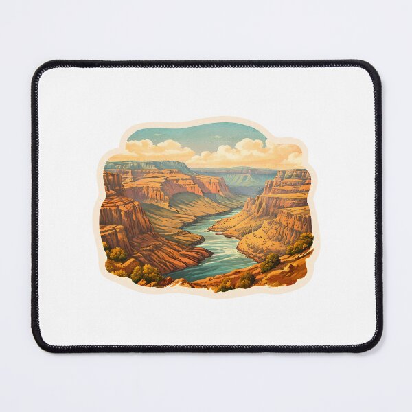 Item preview, Grand Canyon Watercolor designed and sold by ChemicalXShop.