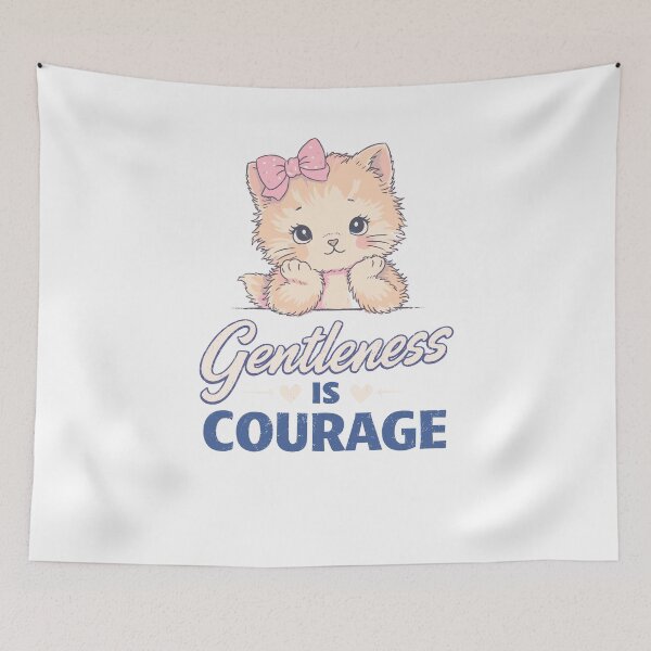 Item preview, Gentleness Is Courage designed and sold by Matinez Pink.