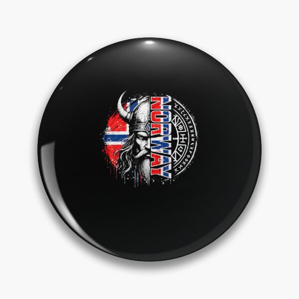 Item preview, Norway Viking Warrior, Norwegian Viking Ship, Norway Flag, Row Country Heritage Pride designed and sold by ajifujpost.