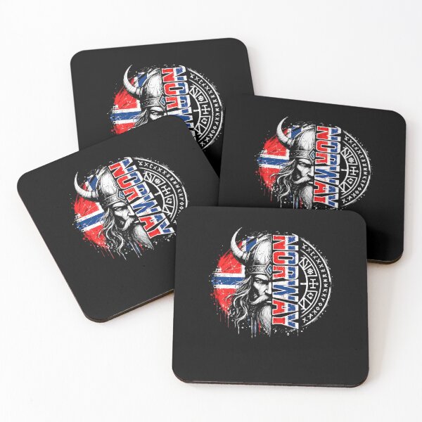 Item preview, Norway Viking Warrior, Norwegian Viking Ship, Norway Flag, Row Country Heritage Pride designed and sold by ajifujpost.