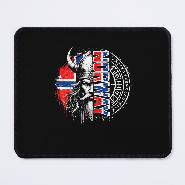 Item preview, Norway Viking Warrior, Norwegian Viking Ship, Norway Flag, Row Country Heritage Pride designed and sold by ajifujpost.