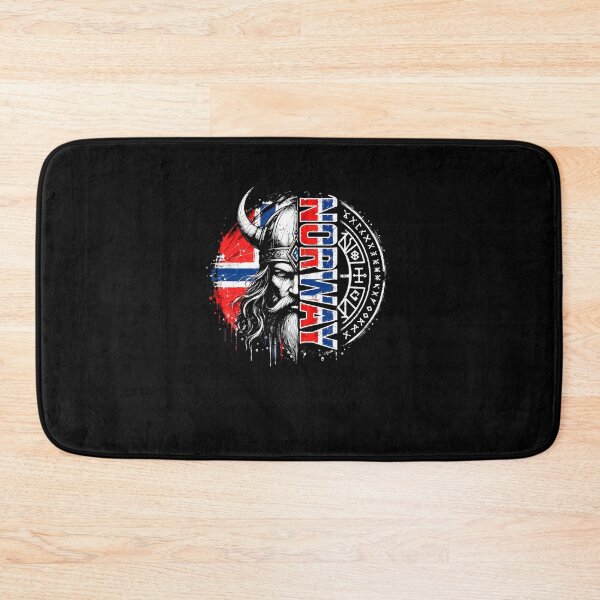 Item preview, Norway Viking Warrior, Norwegian Viking Ship, Norway Flag, Row Country Heritage Pride designed and sold by ajifujpost.