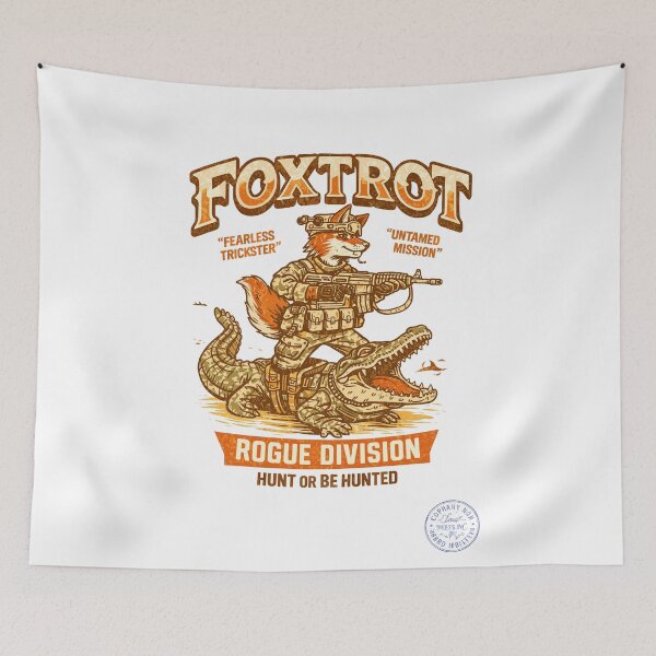 Item preview, Foxtrot Rogue Division designed and sold by Matinez Pink.