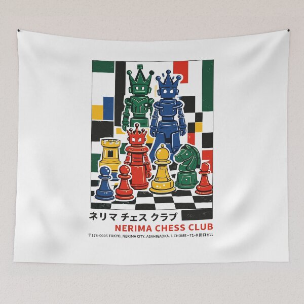 Item preview, Nerima Chess Club Tokyo designed and sold by Matinez Pink.
