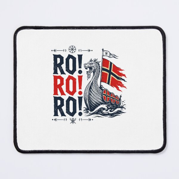 Item preview, Ro! Ro! Ro! Viking Dragon Ship Norway designed and sold by ajifujpost.