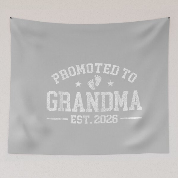 Item preview, Promoted to Grandma est. 2026 Grandparents Baby Announcement designed and sold by mjohnson9.