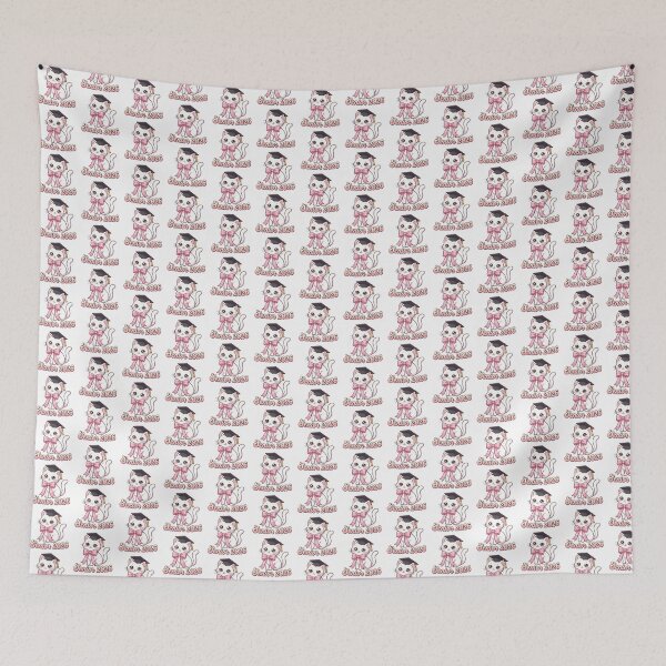 Item preview, Senior 2026 Cute Coquette Cat with Pink Bow Graduation Design designed and sold by mostafa gebril  ⭐⭐⭐⭐⭐.