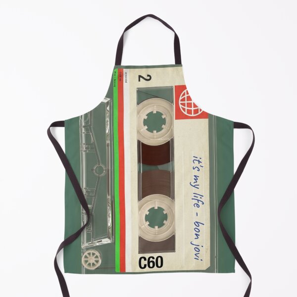 Item preview, Retro Audio Cassette Tape Its My Life Vintage 80s Rock designed and sold by piketo.