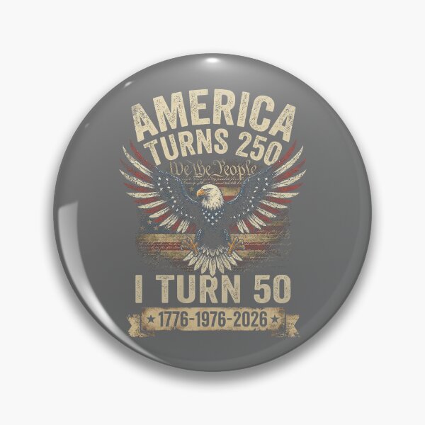 Item preview, Birthday Men Women 4th of July America Turns 250 I Turn 50 designed and sold by KristineLi.