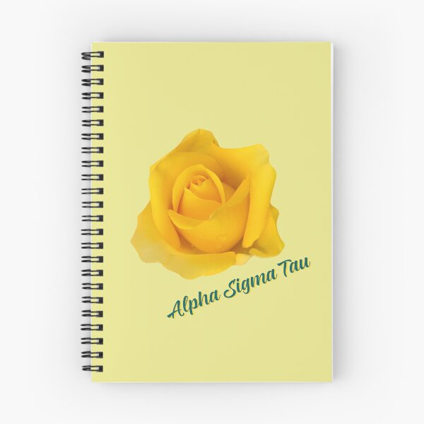 Item preview, Alpha Sigma Tau Sorority Yellow Rose Flower designed and sold by JaymeOctober.