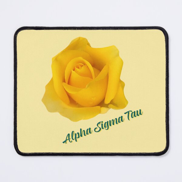 Item preview, Alpha Sigma Tau Sorority Yellow Rose Flower designed and sold by JaymeOctober.