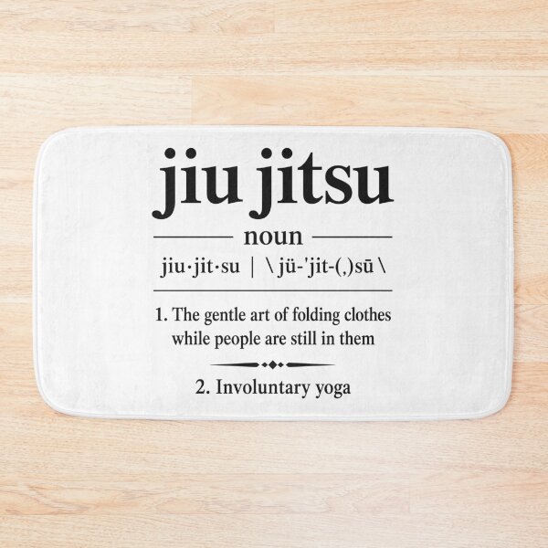 Item preview, Funny Jiu Jitsu Definition  designed and sold by Eh Plus Designs.