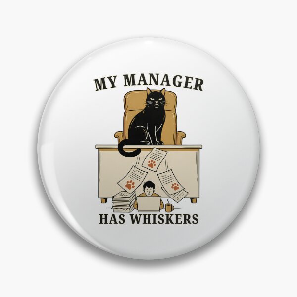 Item preview, My Manager Has Whiskers designed and sold by Northbound Press.