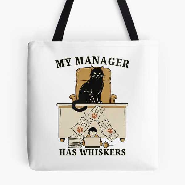 Item preview, My Manager Has Whiskers designed and sold by Northbound Press.
