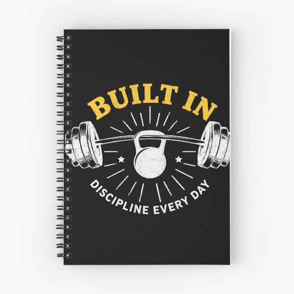 Item preview, Built In Discipline Every Day Funny Gym Kettlebell Weightlifting Gift designed and sold by Digistore1221.