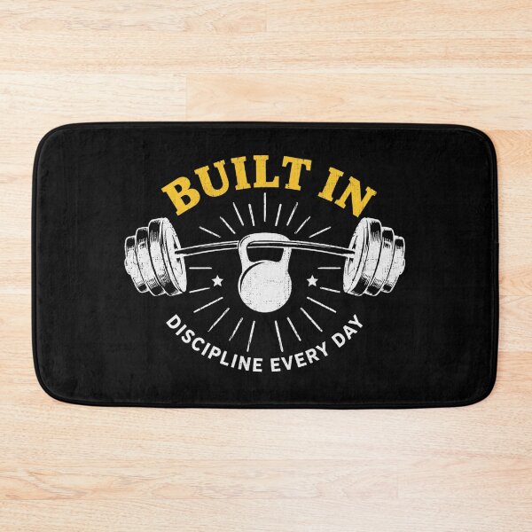 Item preview, Built In Discipline Every Day Funny Gym Kettlebell Weightlifting Gift designed and sold by Digistore1221.