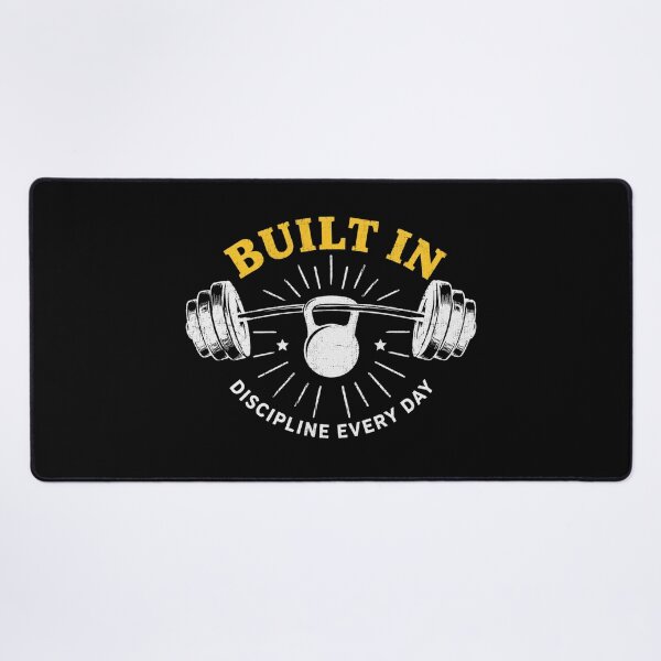 Item preview, Built In Discipline Every Day Funny Gym Kettlebell Weightlifting Gift designed and sold by Digistore1221.