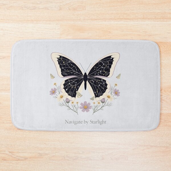 Item preview, Botanical Butterfly Constellation Starlight Nature Design designed and sold by BirdsnStuff.