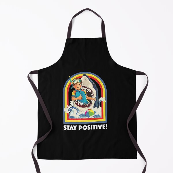 Item preview, Stay Positive - Shark Lover Wildlife Ocean Sea Animal Lover designed and sold by weirdcountry.