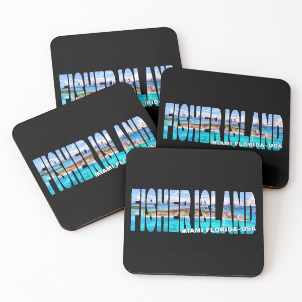 Item preview, FISHER ISLAND Miami Florida USA - Golf Paradise Stunning Summer Day designed and sold by Adam Gormley.