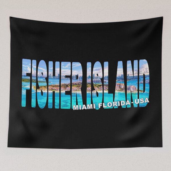 Item preview, FISHER ISLAND Miami Florida USA - Golf Paradise Stunning Summer Day designed and sold by Adam Gormley.