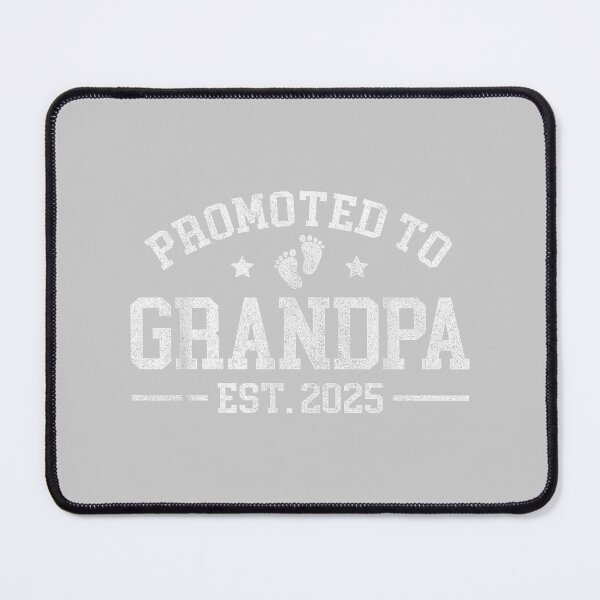 Item preview, Promoted to Grandpa est. 2025 Grandparents Baby Announcement designed and sold by mjohnson9.