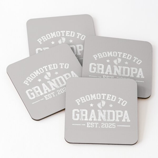 Item preview, Promoted to Grandpa est. 2025 Grandparents Baby Announcement designed and sold by mjohnson9.