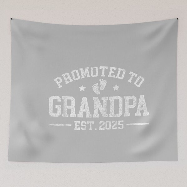 Item preview, Promoted to Grandpa est. 2025 Grandparents Baby Announcement designed and sold by mjohnson9.
