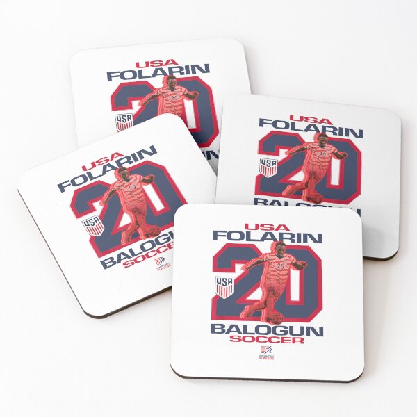 Item preview, USA Folarin Balogun Soccer Vintage Football Fan designed and sold by ajifujpost.