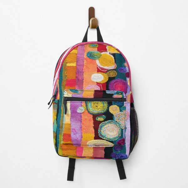 Item preview, Abstract Colorful Vertical Stripes and Circular Patterns designed and sold by scicilysimonee.