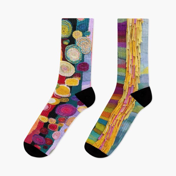 Item preview, Abstract Colorful Vertical Stripes and Circular Patterns designed and sold by scicilysimonee.