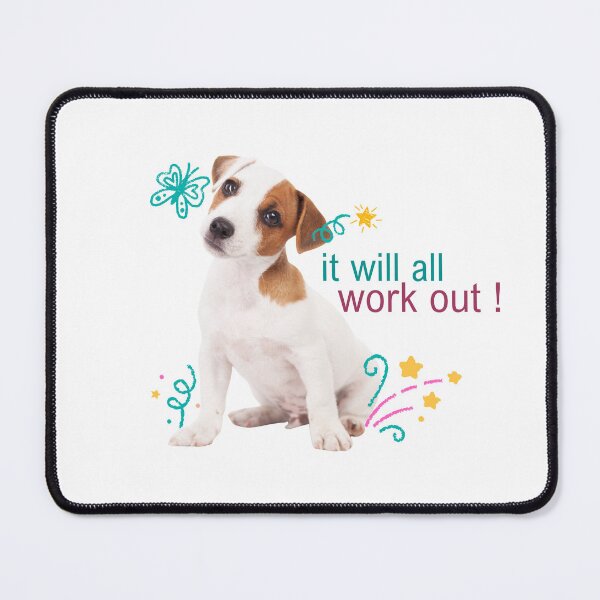 Item preview, cute puppy dog motivational life quote doodles designed and sold by renmei-studios.
