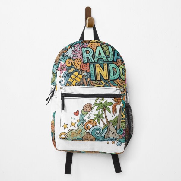 Item preview, Wonderful Raja Ampat Indonesia Travel Souvenir Heritage Colorful Cultural Doodle designed and sold by arisukma11.